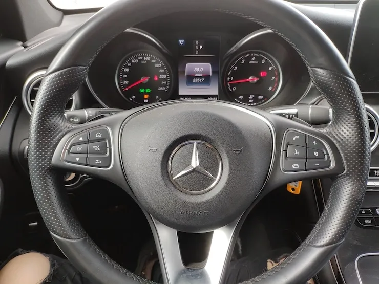 2016/17 Benz(賓士) X253 GLC300 4MATIC AMG LINE 白 + 黑梣木飾板 - 9